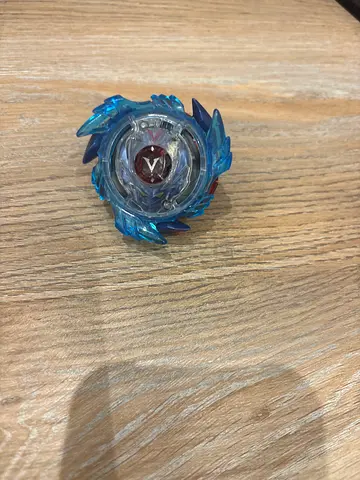 Beyblade Burst top - blue spinning top, used Valkyrie season2