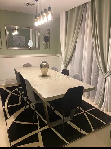 8 seater dining table and chairs