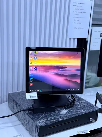 Ncr pos with cash drawer and life time software
