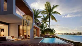 3 corner lands with a private beach in the palm of Jebel Ali | freehold