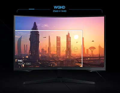 Samsung Odyssey G5 180Hz 32 Inch Flat IPS WQHD 2560x1440 1ms AMD FreeSync Gaming Monitor