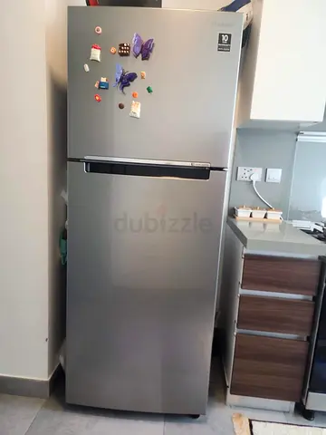 Samsung 500litre 2-Door Refrigerator - Silver, Good Condition