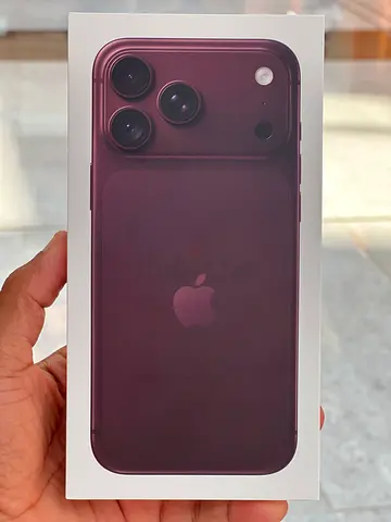 Iphone 18 promax 1 TB  Burgendy TDRA ( UAE spec ) 2- E sim