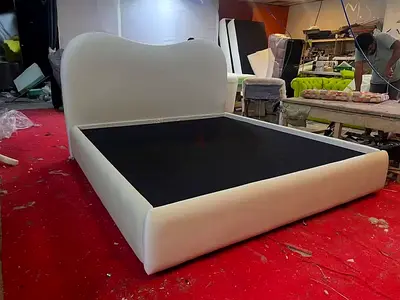 Modren design new King size Luxury Family bed with Matttress Available