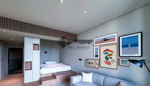 Modern Studio | Premium Amenities | Burj Khalifa view