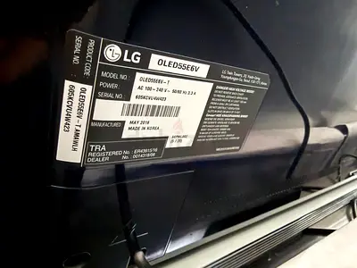 TV LG perfect OLED 55 inch.  8 years old