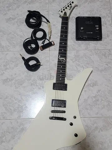 ESP LTD James Hetfield Snakebyte – Snow White- Used Once