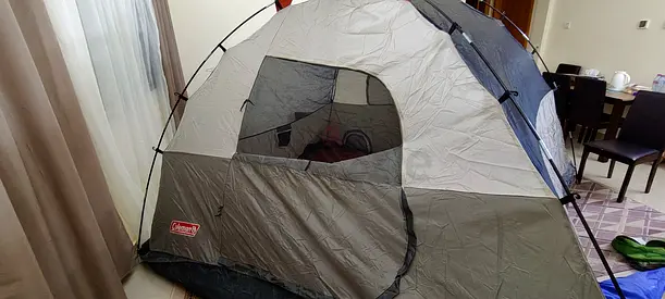 Coleman 5-Person Dome Camping Tent - Good Condition