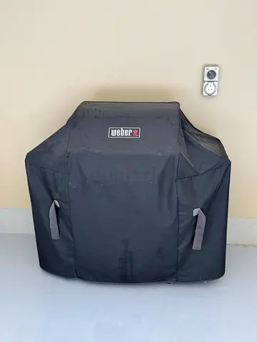 Weber Covered Gas Grill (with protective cover) - excellent condition