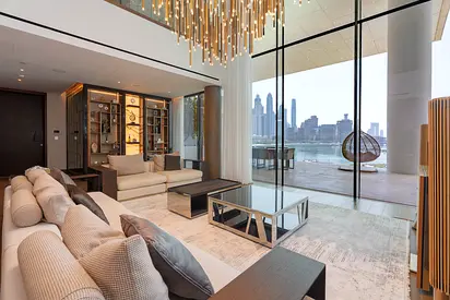 Furnished Corner Duplex with Dubai Marina and Harbour Views