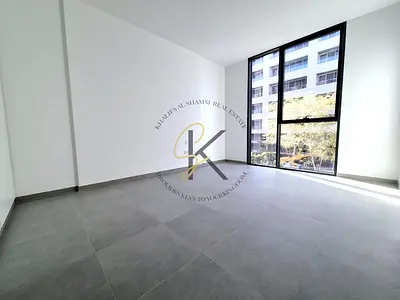 Luxury very big layout Studio like brand-new in traaz Building with Jim Pool covered parking in 35K