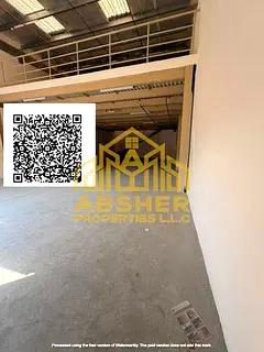 Excellent Warehouse for Rent in Al Jurf Industrial Area | 2,985 sq. ft. with Mezzanine | Automatic D