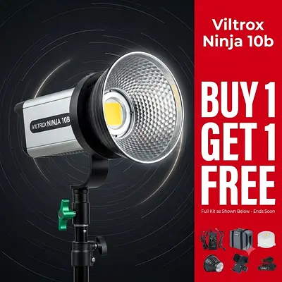 Viltrox Ninja 10B Handheld COB LED Light (Brand New B1G1)