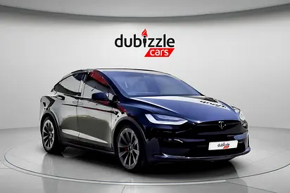 AED 4088/month | 2023 Tesla Model X Plaid | GCC Specs | Ref#526360