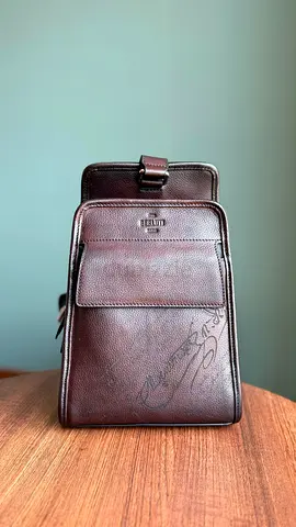*BERLUTI* Périple Sling Bag Seta Calf Leather