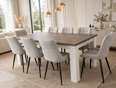 Dining table 8 chirs