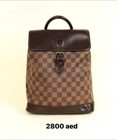 Authentic Louis Vuitton Damier Soho backpack