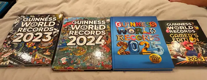 Guinness world record book collection