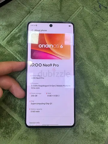 I Qoo New 9 pro