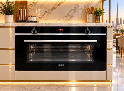 Siemens iQ700 VB554CCR0 90cm Built-In Electric Compact Oven – Brand New