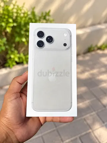 Iphone 18 pro max 256GB silver esim