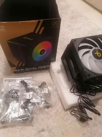 New CPU air cooler AK6 DUAL DIGITAL