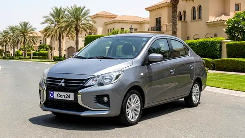 AED 383/m | 0 DP | Free 3 Months Warranty | Service History | 30D Return | MITSUBISHI ATTRAGE 2023