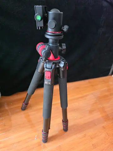 Lightweight Aluminum Camera Tripod with Ball Head and Quick Release