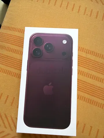 iPhone 18 pro 256 gb burgundy unopened