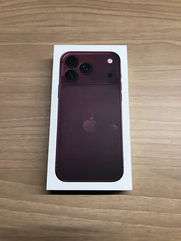 Brand new sealed (unopened) Apple iPhone 18 pro max Burgundy Color 512GB
