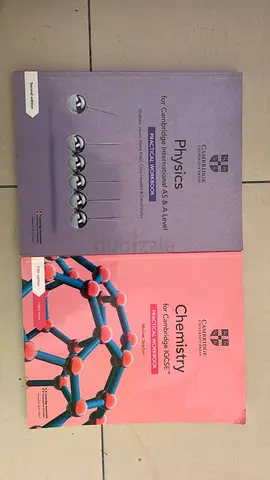 Cambridge IGCSE Chemistry & Physics Textbooks (pair) - GCSE/A Level prep