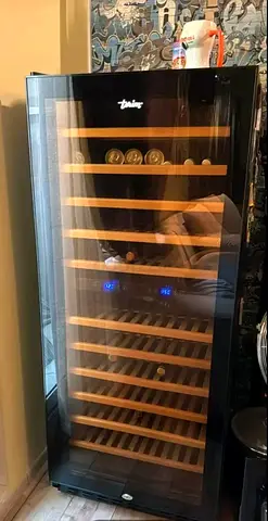 Terim dual temperature zone wine fridge