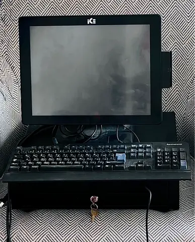Point of sale & barcode machine