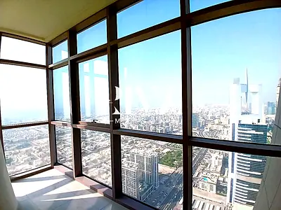مكتب مطل على برج خليفة | برج AA | شارع الشيخ زايد