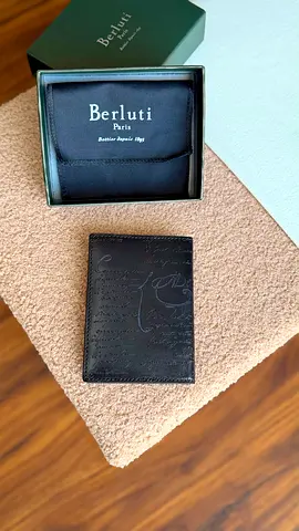 *BERLUTI* Escale Passport Cover Venezia Calf Leather ** *VIP QUALITY*