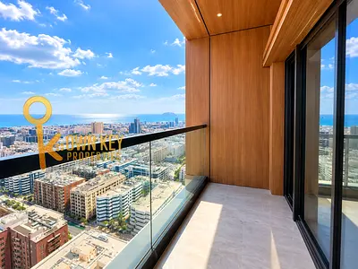 Chiller AC Free | 15 Days Free | Sea View 3-BR Apt | Wooden Floor