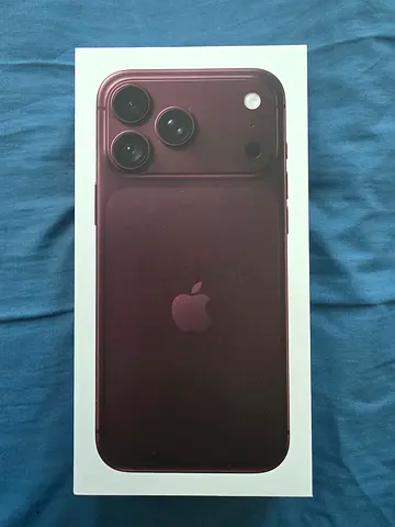 iPhone 18 Pro max 256gb (Burgundy)