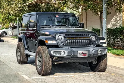 AED 1390/month | 2018 Jeep Wrangler Sahara | GCC Specs | Ref#526083