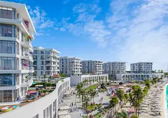 Spacious 1BHK | Terrace | Pool View | Post Payment | Beach Access