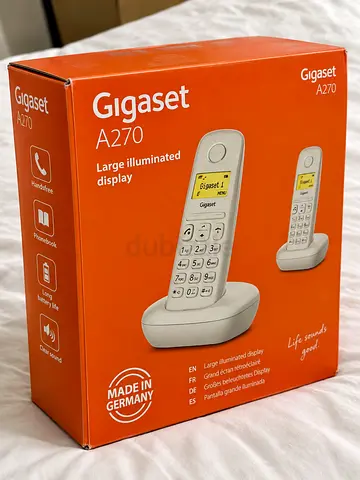 Gigaset A270 cordless phone.