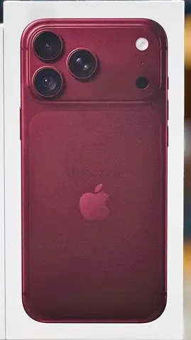 Iphone18 promax 512gb burgundy Tdra (Middle east version)