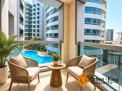 LUXURY AMENITIES | STUNNING 1BR | BALCONY | FULLY FURNISHED | NEXT TO METRO | READY TO MOVE