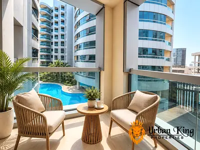 LUXURY AMENITIES | STUNNING 1BR | BALCONY | FULLY FURNISHED | NEXT TO METRO | READY TO MOVE