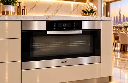Miele 90cm Built-In Electric Oven – Latest Model, Modern Integrated Kitchen Design