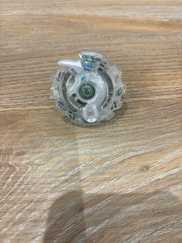 Used clear Beyblade top (single launcher top) - good condition