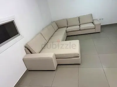 Ikea kivik ushape sofa beige comfortable