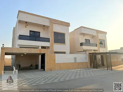Villa for sale in Al Helio 2, Ajman – registration fees included.