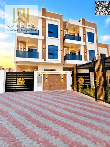 اون هاوس 6 غرف للبيع في الياسمين عجمان | 7 حمامات | شقتان مستقلتان | 3,432 قدم²