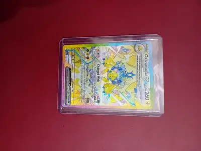 Pokémon TCG Galarian Zap VMAX Full Art Card (sleeved)