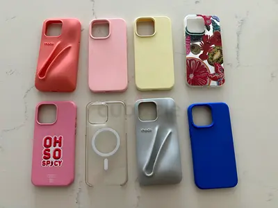 Bundle of 8 iPhone 15 Pro Max cases